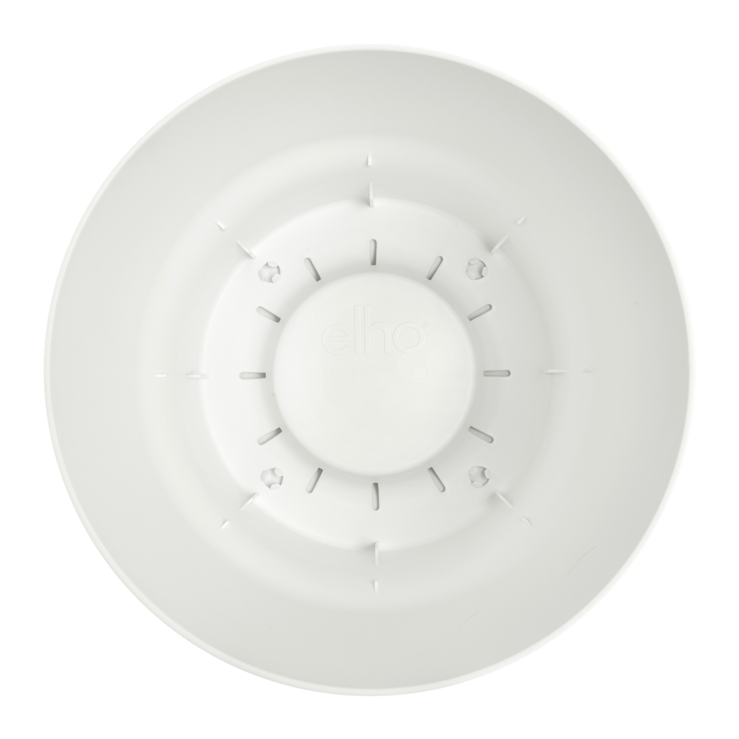 elho Greenville Round Blumentopf Weiß D14 x H13 cm