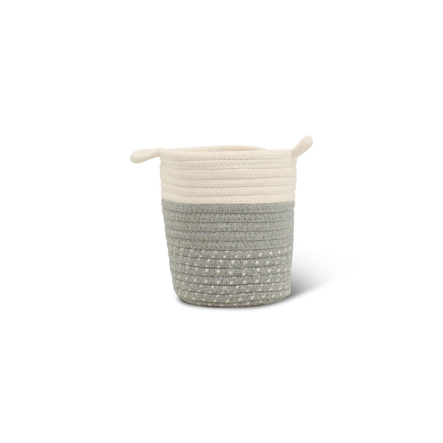 Korb Borneo Grau – Moderner Pflanzkorb Ø 18 cm