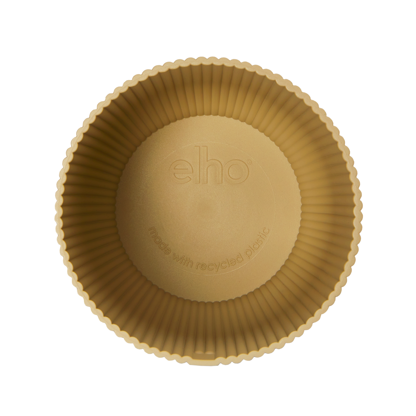 Elho Vibes Fold Round Blumentopf Gelb D14 x H13 cm