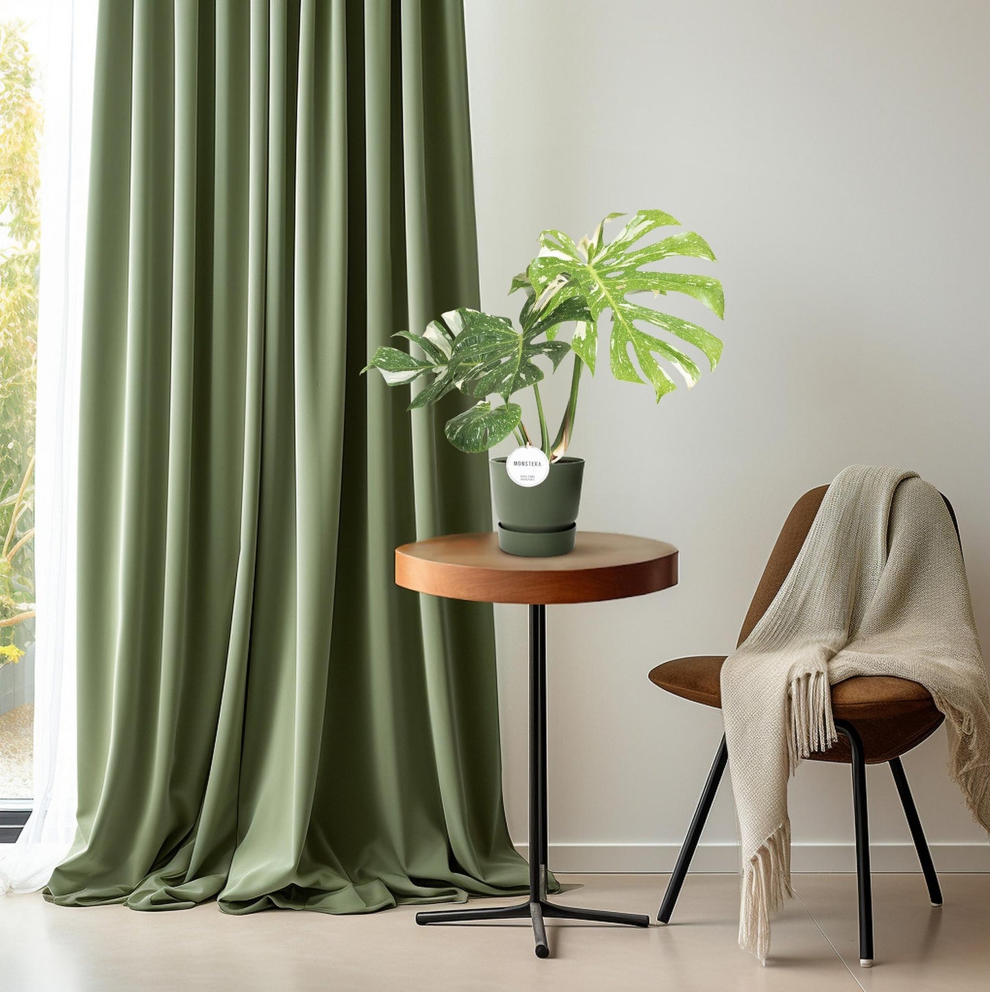 Monstera Thai Constellation – Exotisches Fensterblatt Ø15cm
