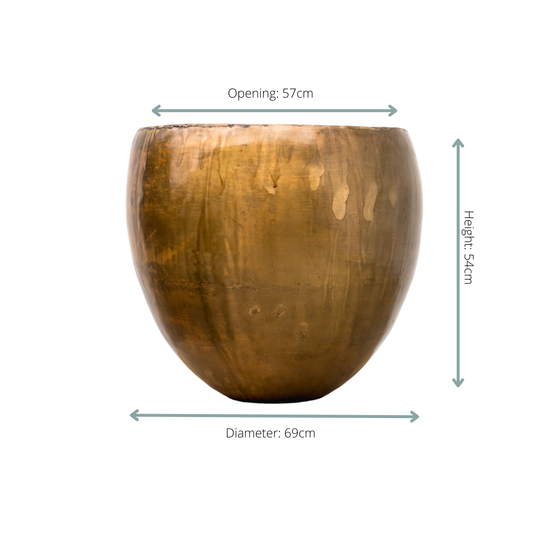 Pot Fabien Old Camel – Moderner Pflanztopf für Innen & Balkon