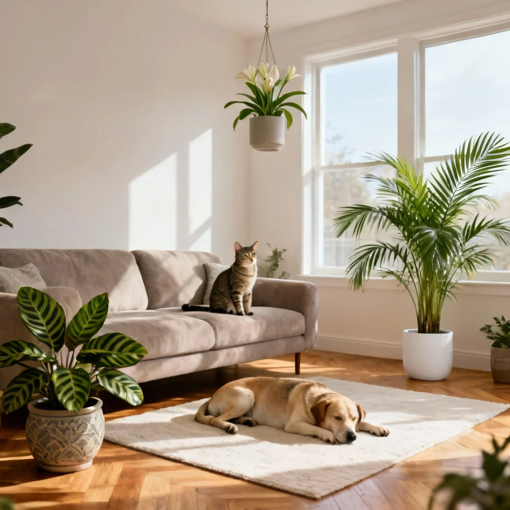 Haustierfreundliche Pflanzen (Katzen & Hunde)