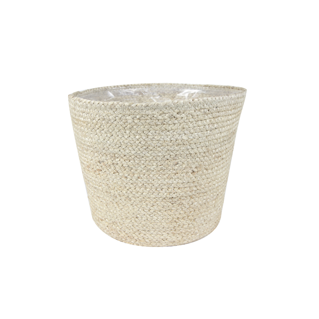 Selin Korb aus Naturfaser – Ø 22 cm Pflanzkorb