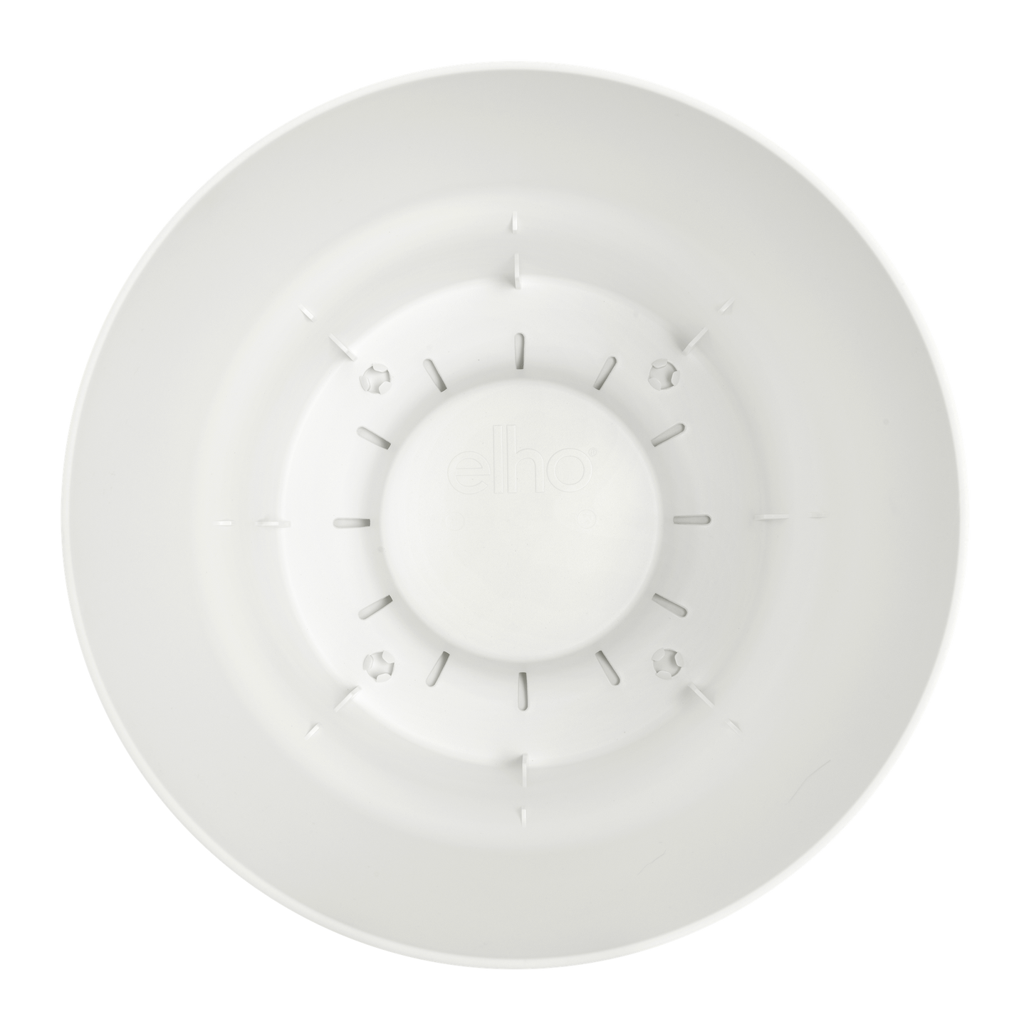 elho Greenville Rundtopf Weiß – Ø24 x H23 cm