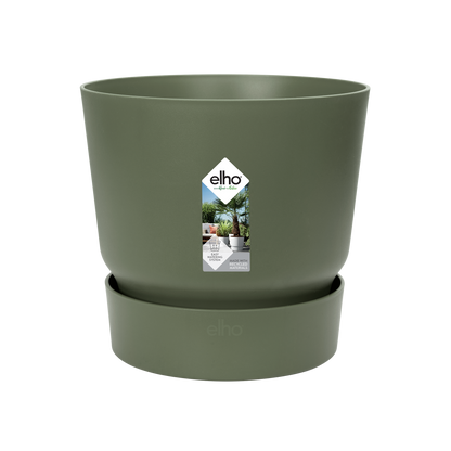 elho Greenville Round Pflanzgefäß Ø30 x H28 cm Grün
