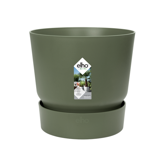 elho Greenville Round Pflanzgefäß Ø30 x H28 cm Grün