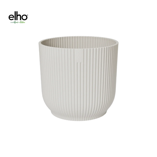 Elho Vibes Fold Rundtopf mit Rollen Ø35 x H33 cm Weiß