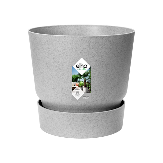 elho Greenville Rundtopf Grau – Ø24 x H23 cm