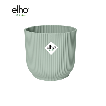 Elho Vibes Fold Round Pflanztopf Grün D14 x H13 cm