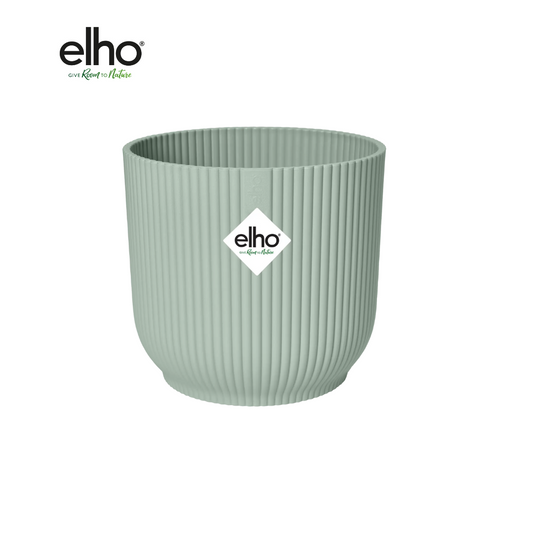 Elho Vibes Fold Round Pflanztopf Grün D14 x H13 cm