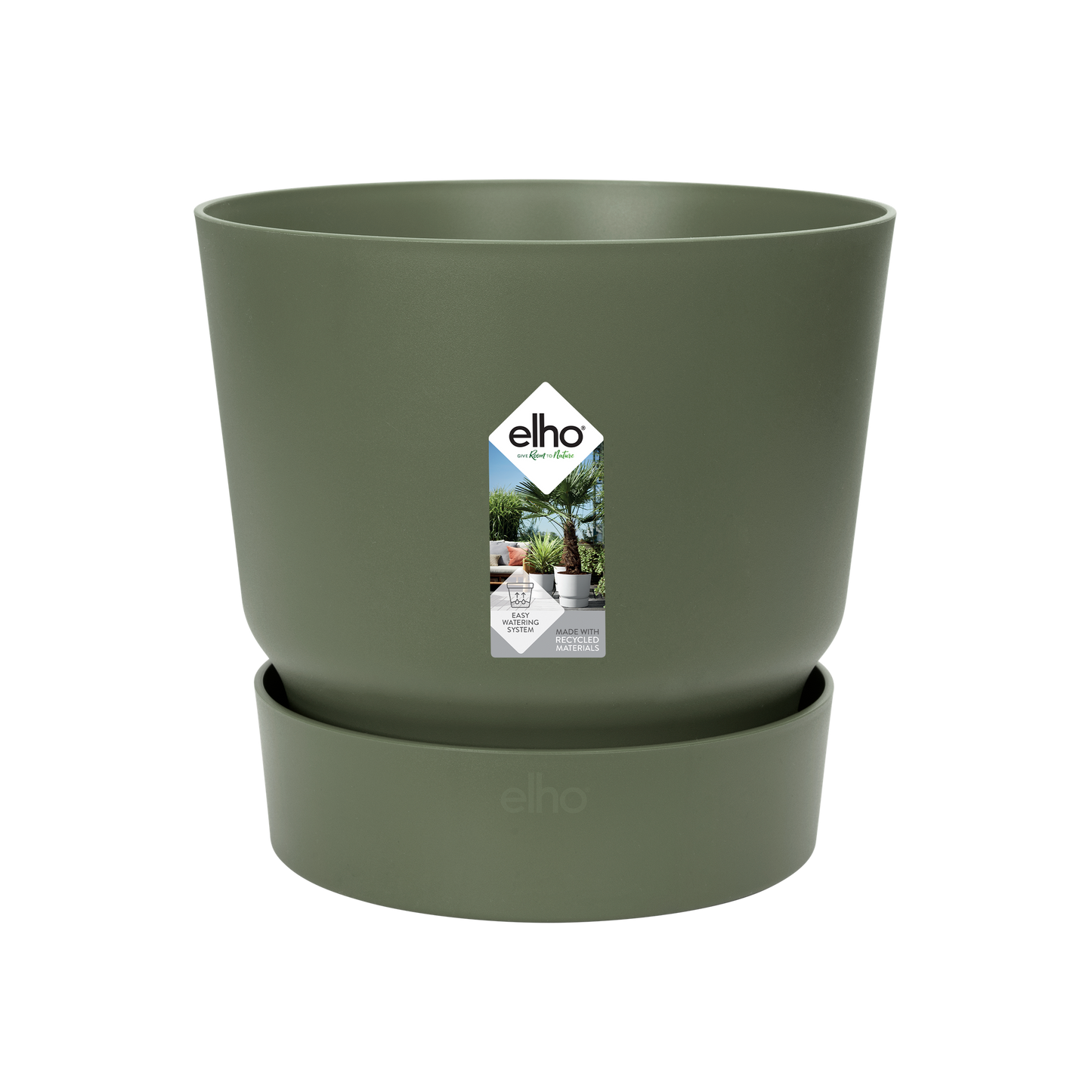elho Greenville Rundtopf Grün – Ø14 x H13 cm