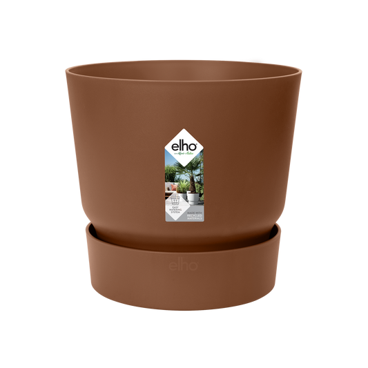elho Greenville Rundtopf Braun Ø30 x H28 cm
