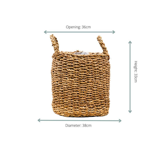 Korb Jack – Organischer Aufbewahrungskorb 38x33 cm
