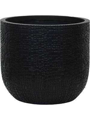 Capi Pot Bol Skin Anthrazit – Moderner Pflanztopf D14cm