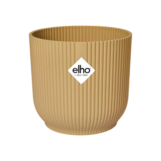 ELHO Vibes Fold Blumentopf 22cm Gelb – Modern & Nachhaltig
