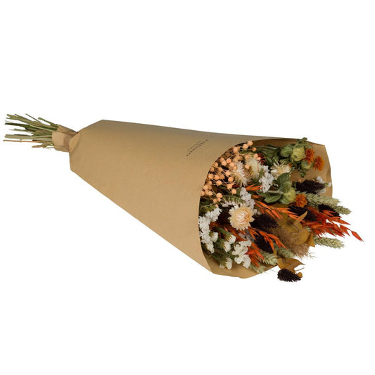 Getrockneter Blumenstrauß Field Bouquet Large – Dark Amber, 8er Set