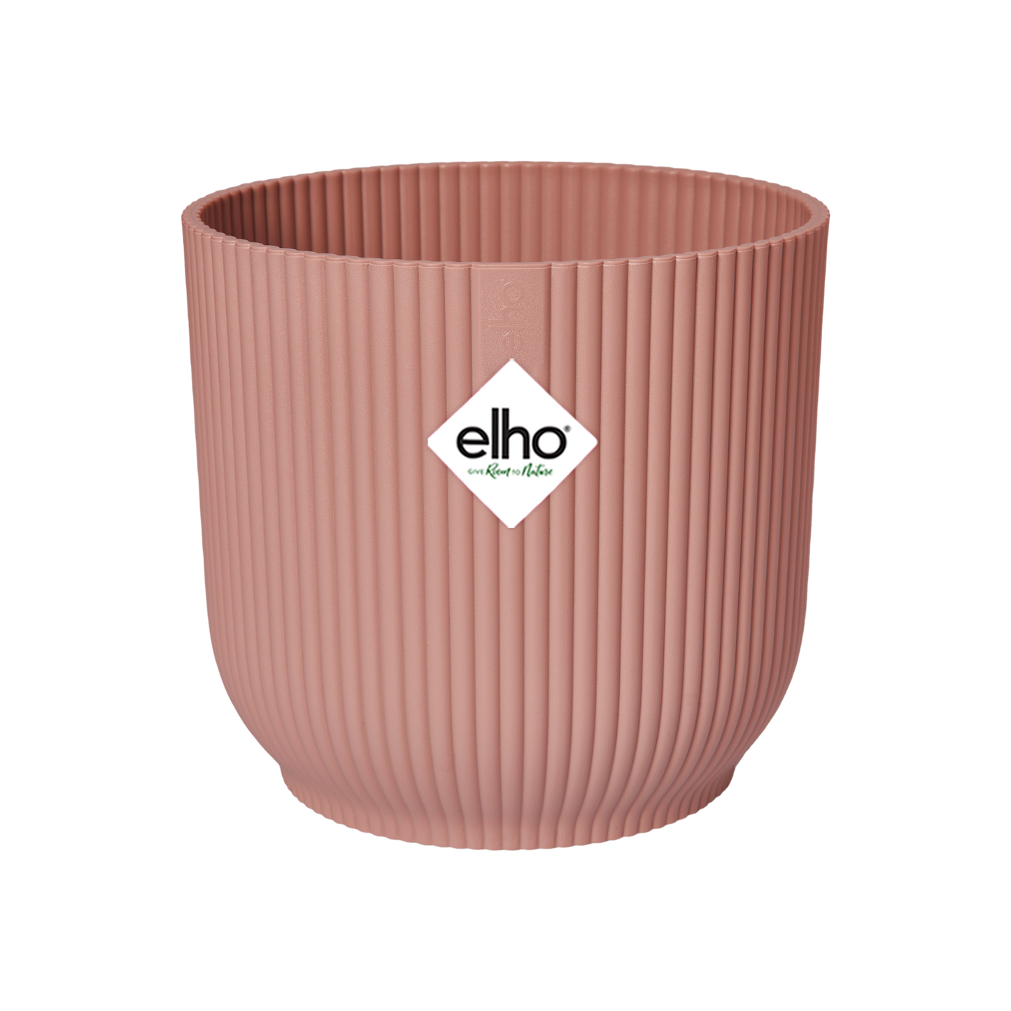 Elho Vibes Fold Round Blumentopf Rosé D22 x H20 cm