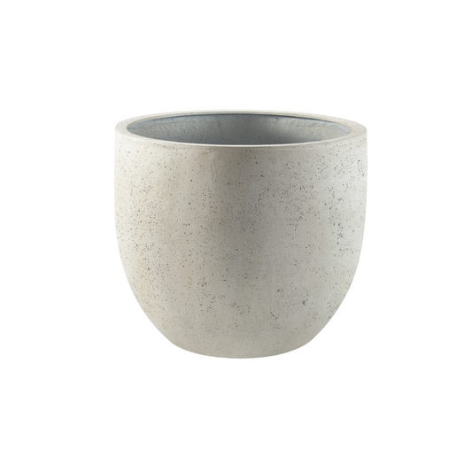 Pot Grigio New Egg Antique White – Moderner Keramik-Pflanztopf D45xH38