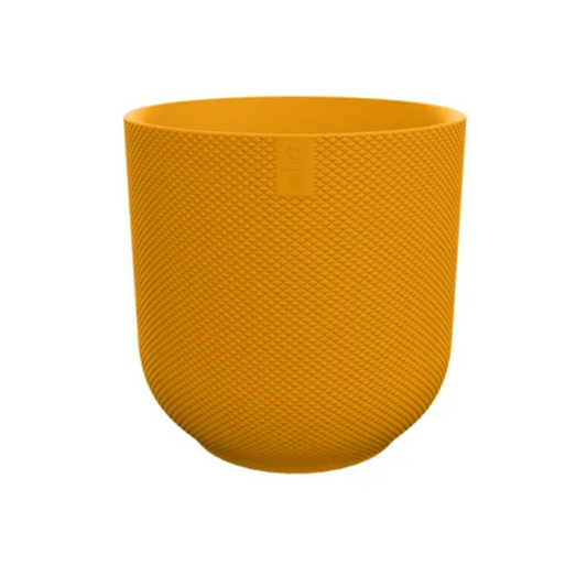 Pot Elho Jazz Round Amber Yellow – Moderner Pflanzkübel 23 cm