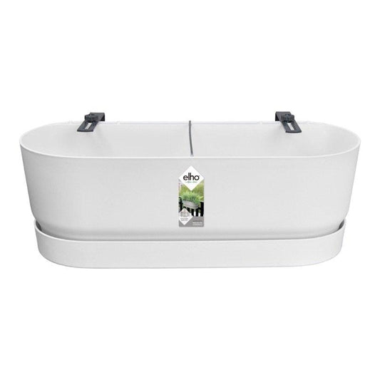 Elho Pot Greenville Easy Balcony D25cm – Weiß, pflegeleicht & modern