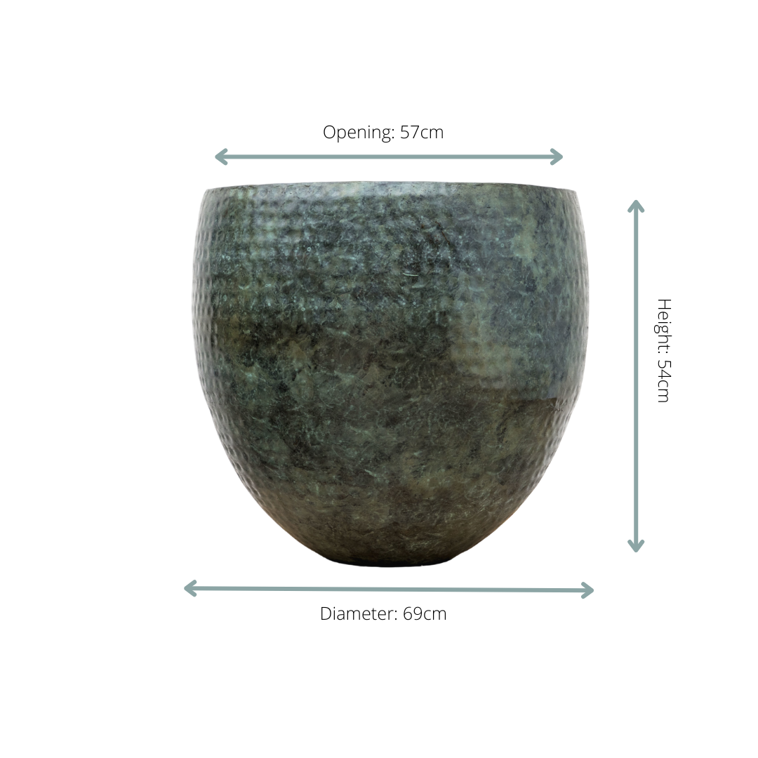 Pot Fabien Mystic Green – Moderner Pflanzentopf