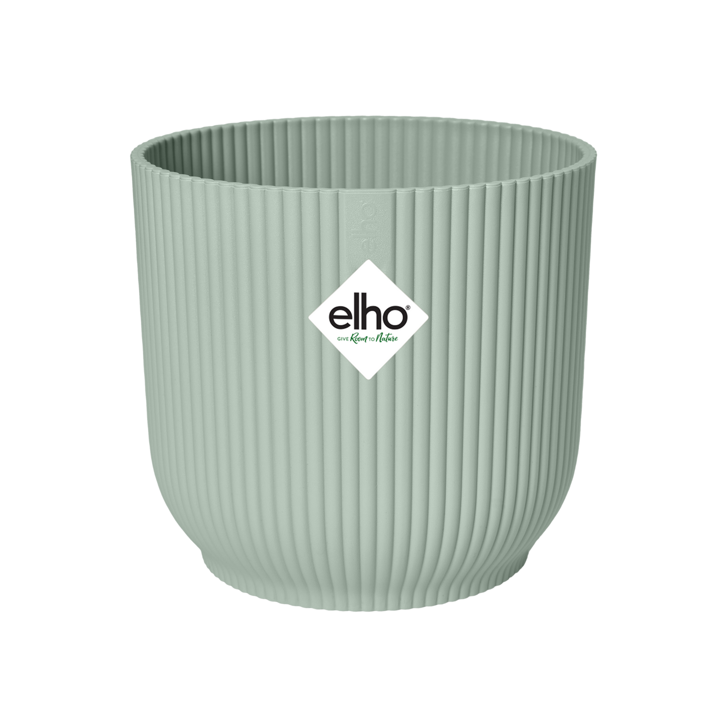 Elho Vibes Fold Round Pflanztopf Grün D14 x H13 cm