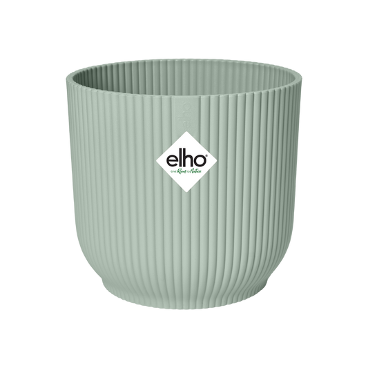 Elho Vibes Fold Round Pflanztopf Grün D14 x H13 cm