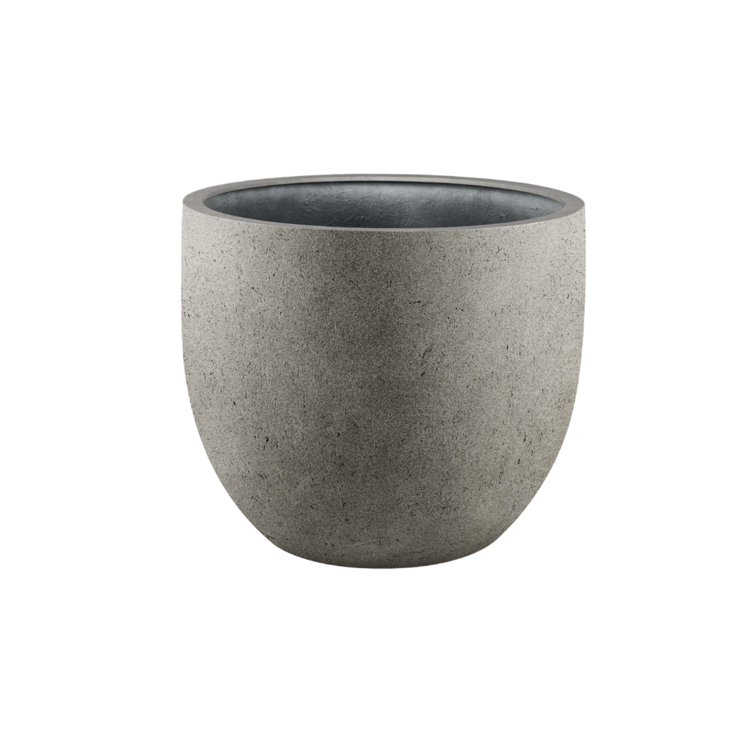 Pot Grigio New Egg Natural Concrete – Moderner Pflanztopf D36 x H31