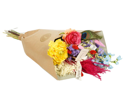 Summer Party Trocken- & Seidenblumen Set (4er, 55 cm)