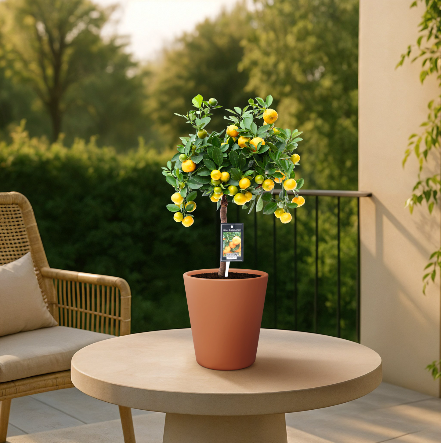 Citrus Calamondin – Kompakte, pflegeleichte Zitruspflanze Ø15cm