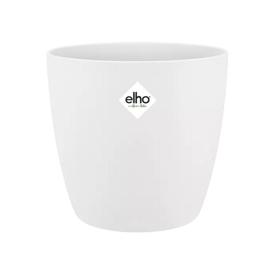 ELHO Brussels runder Pflanztopf 25 cm weiß – modern & nachhaltig