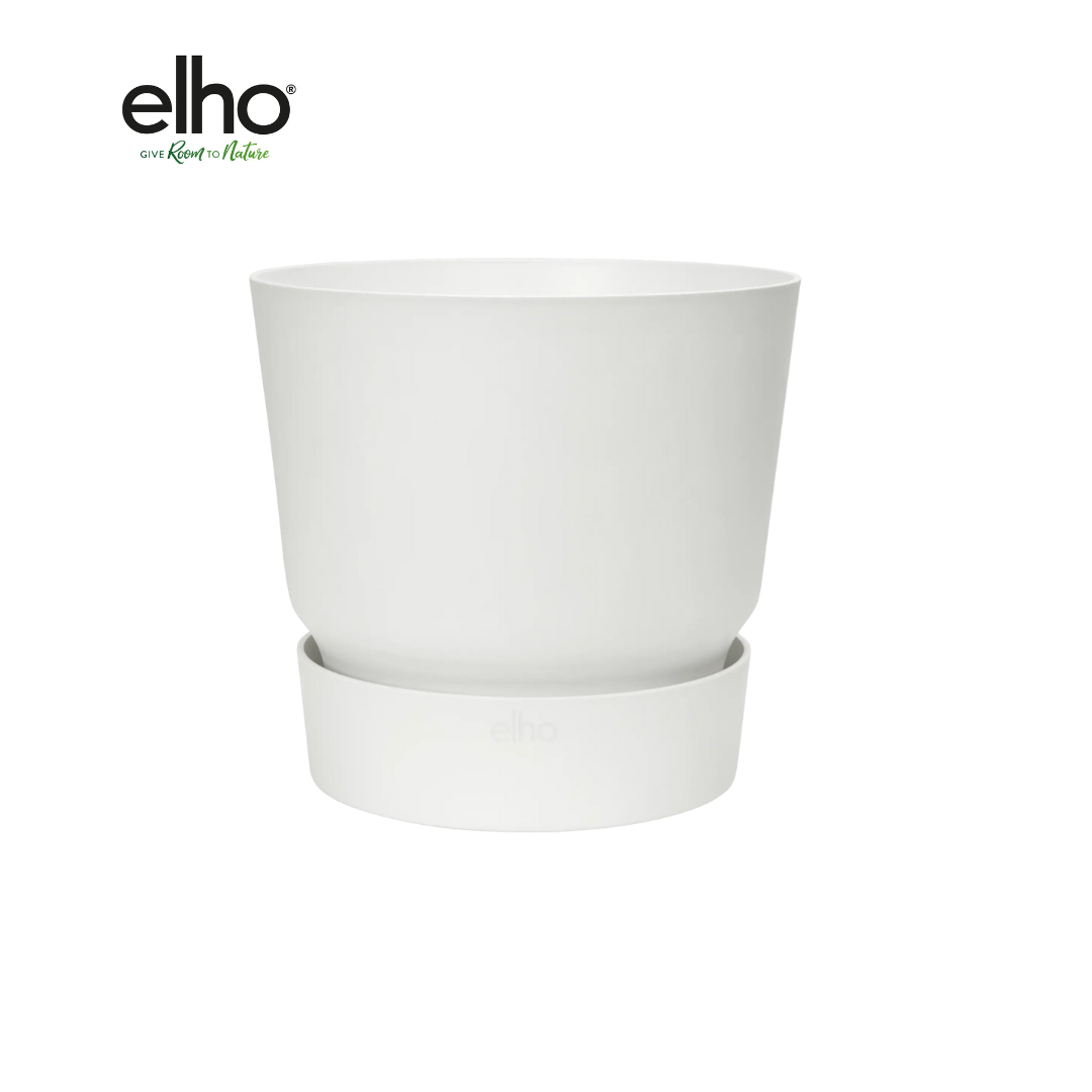 elho Greenville Round Pflanztopf Ø39 cm Weiß – Modern & Pflegeleicht