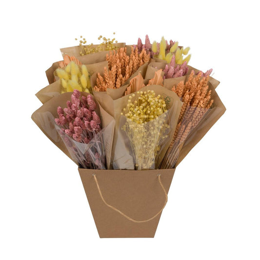 Trockenblumenstrauß Mono Mix 'Blossom' – ca. 50 cm