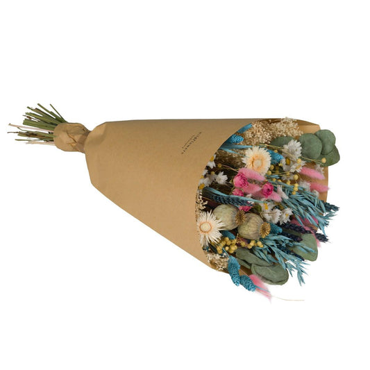 Getrocknete Blumen Strauß Large – Summer Blue, 8 Stück, 60 cm