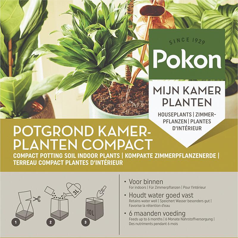 Coco Blumenerde Kompakt – 10L Kokoserde für Zimmerpflanzen
