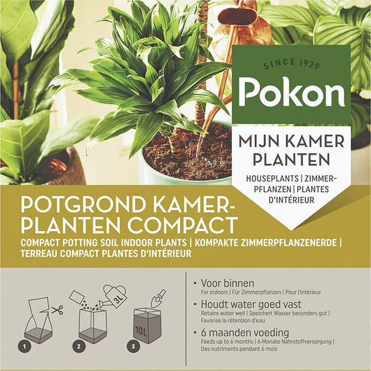 Coco Blumenerde Kompakt – 10L Kokoserde für Zimmerpflanzen