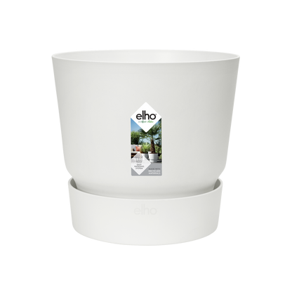 elho Greenville Round Blumentopf Weiß D14 x H13 cm