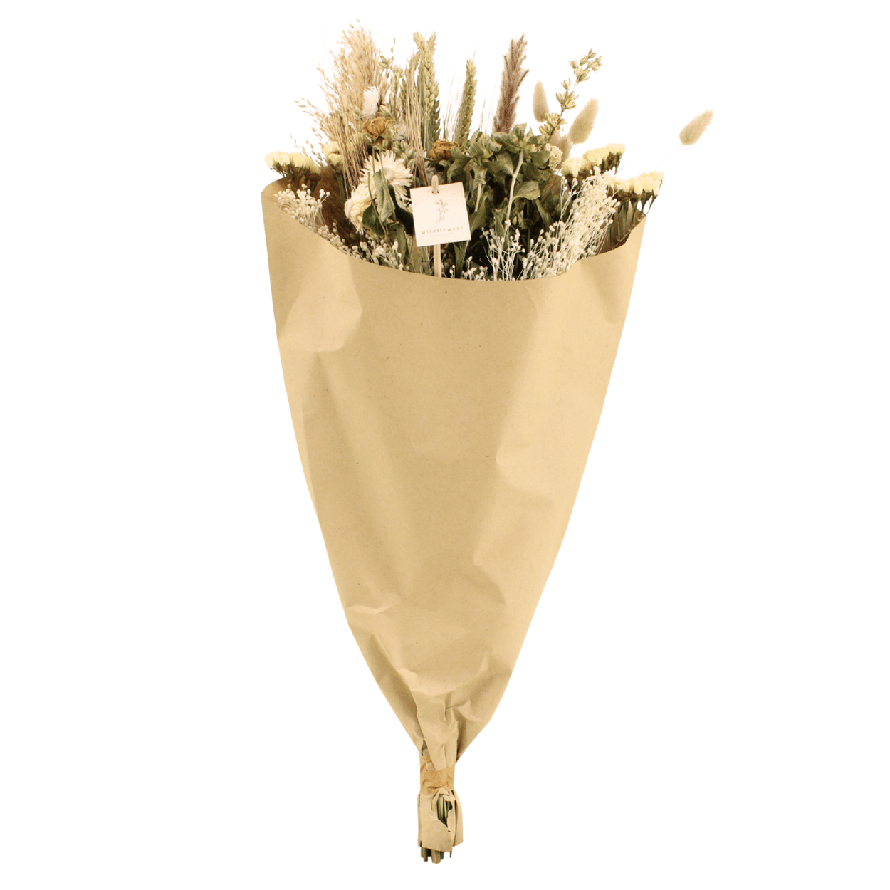 Trockenblumenstrauß Feldblumen Natürlich Ø25-60cm