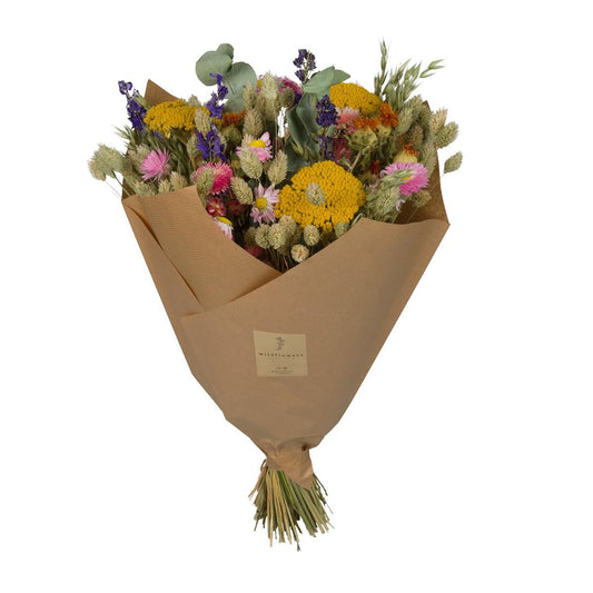 Trockenblumenstrauß Classic – Nachhaltige Deko, ca. 60 cm