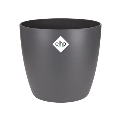 elho Brussels Round Pflanztopf Anthrazit D20 x H19