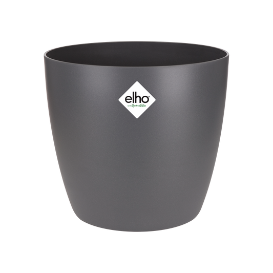 elho Brussels Round Pflanztopf Anthrazit D20 x H19