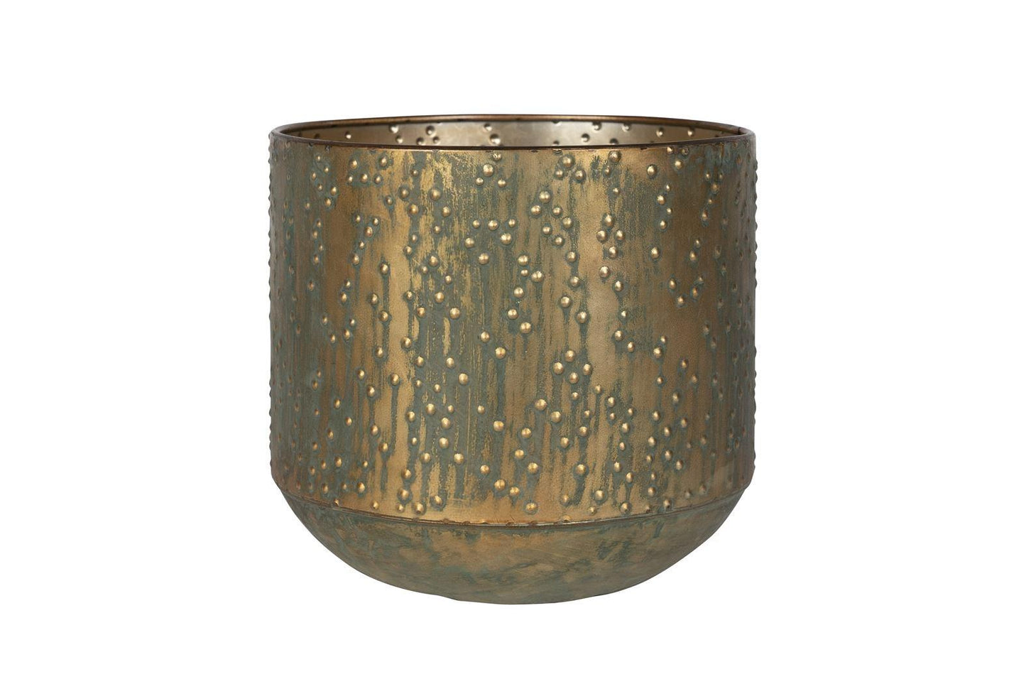 Keramiktopf Pot Lian Koper Grün – D19 cm, pflegeleicht & modern