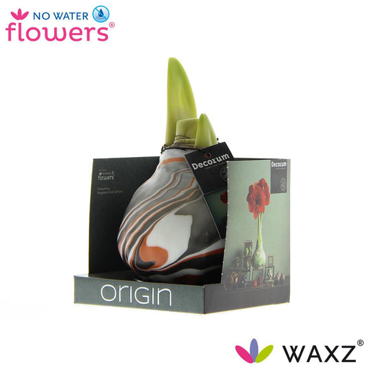 No Water Flowers Waxz® Artooz Earth Copper Boxz – Ø 15 cm