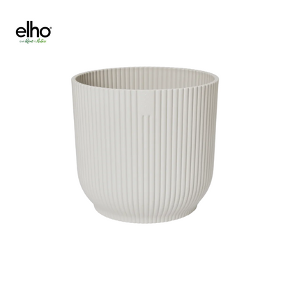 Elho Vibes Fold Round Blumentopf Weiß D25 x H23 cm