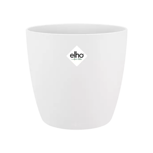 ELHO Brussels Blumentopf rund 18 cm weiß – modern & nachhaltig